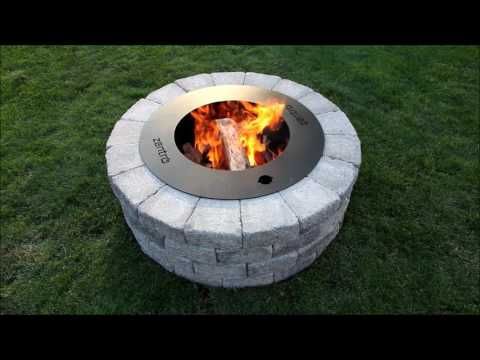 How To Build A Zentro Smokeless Fire Pit - YouTube