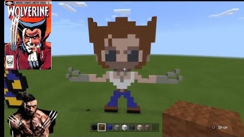 X Men Wolverine Pixel Art Tutorial