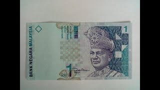 2000 Malaysia 11Th Series Rm1 Banknote
