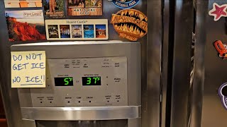 No Ice Loud Noise Secret Button To Turn Off Ice Maker | Frigidaire Refrigerator