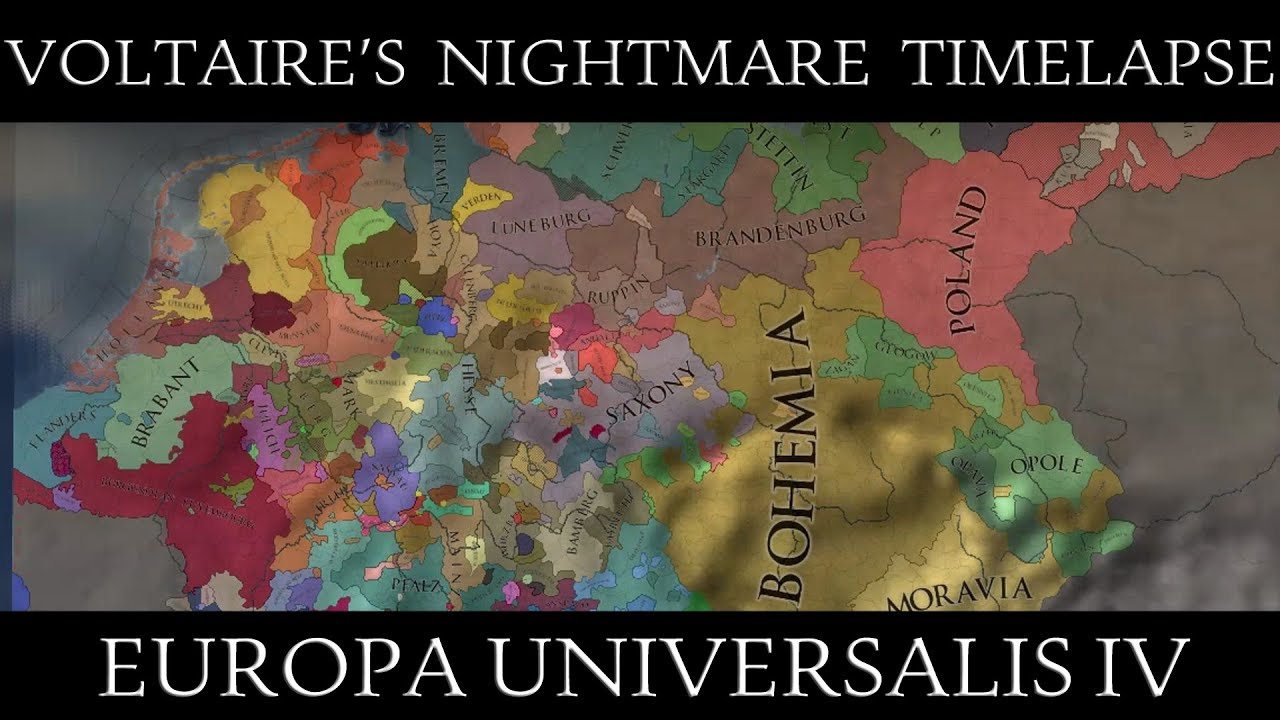 EU4: Voltaire's Nightmare HRE Timelapse - YouTube