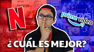 NETFLIX vs AMAZON PRIME ¿Cuál es mejor? 🤔