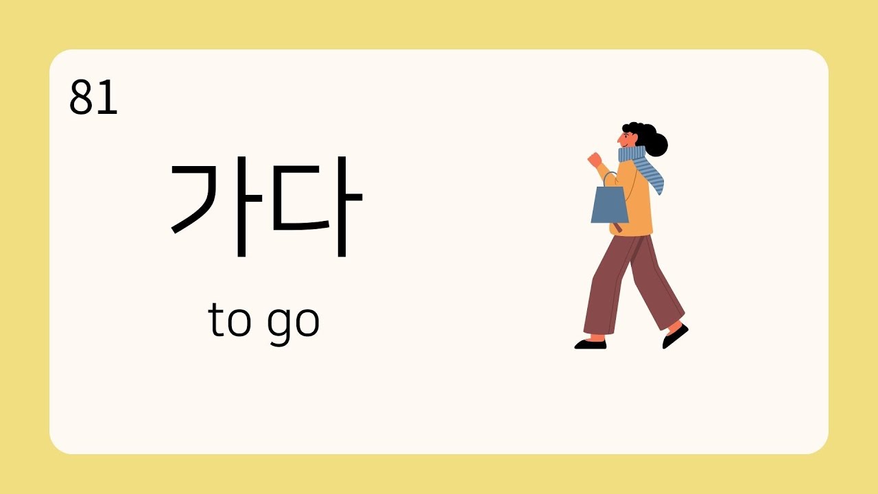 100  Must-Know Korean Words for Beginners