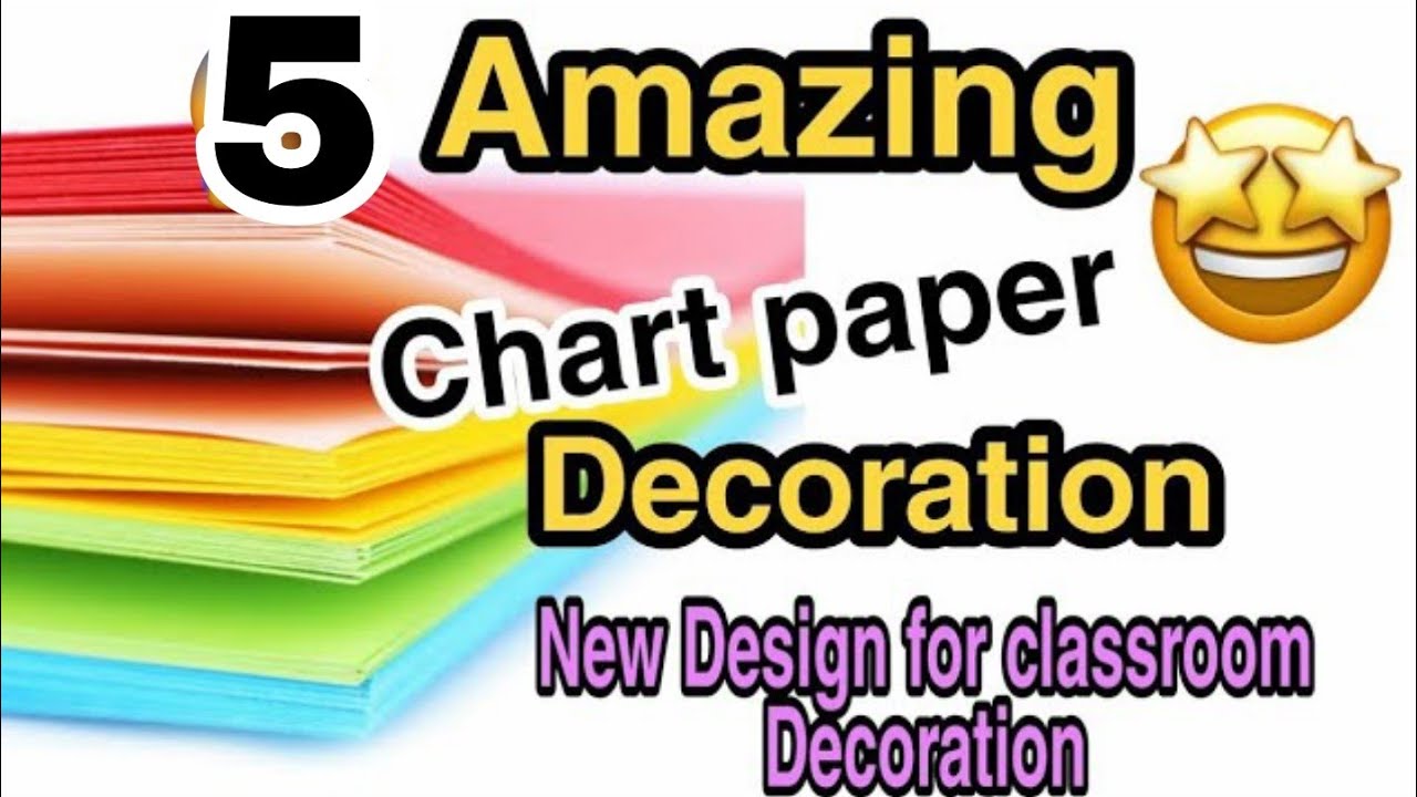 teacher's day decorations on chart paper/beautiful chart paper decorations  for students 