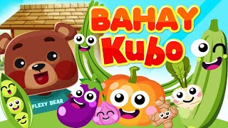 Video thumbnail of "Bahay Kubo Filipino Song | Philippines Kids Nursery Rhymes & Songs | Awit Pambata"
