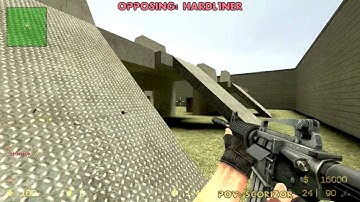 Counter-Strike: Source ESL EU 1 on 1 Aim Map Ladder SCORiZOR vs Hardl1ner