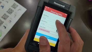 Printing from Honeywell CK65 to Zebra ZQ520 mobile printer.