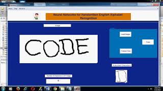 Neural Networks for Handwritten English Alphabet Recognition using MATLAB