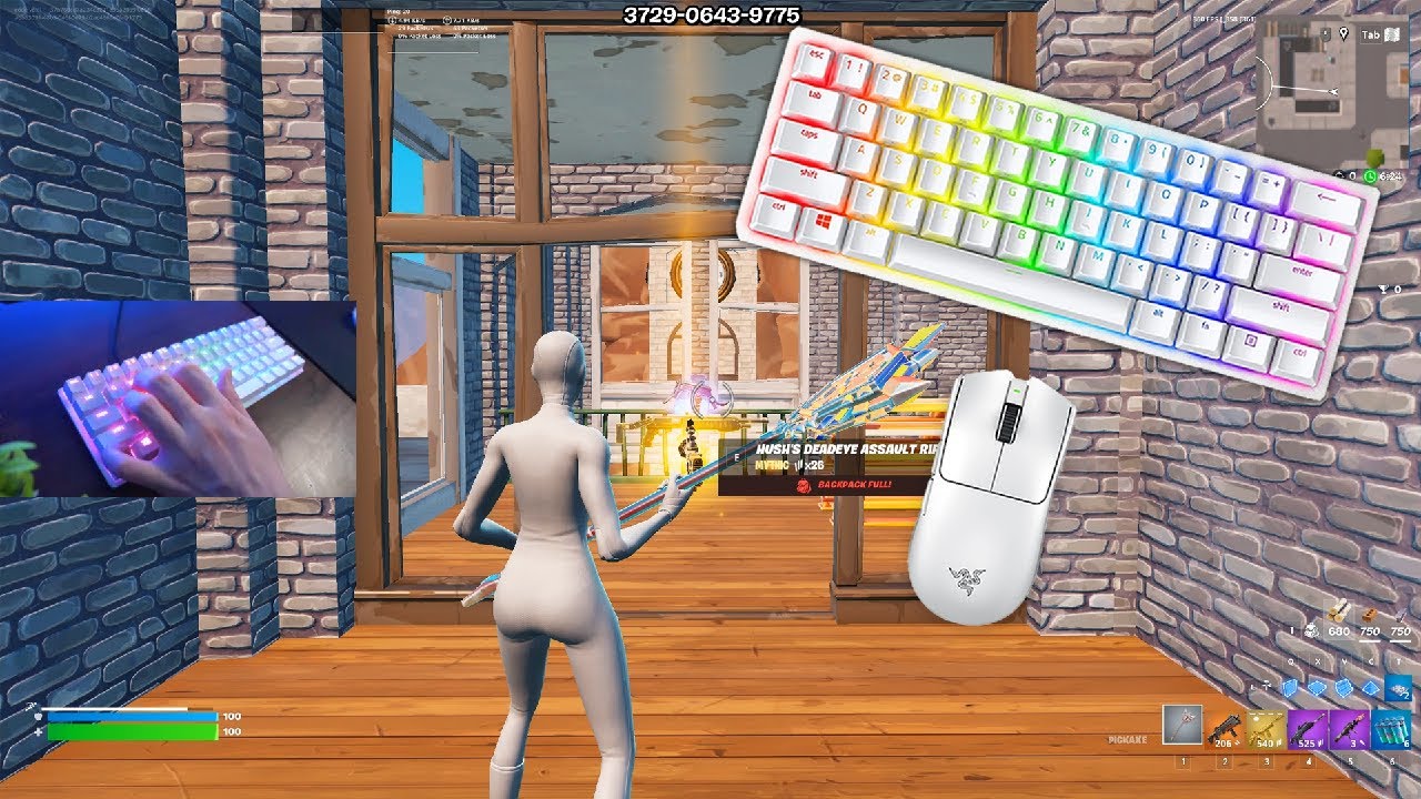 Razer Huntsman Mini🤩Keyboard and Mouse Sounds ASMR🏆Gameplay