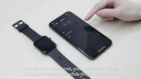 #Letsfit​ | Adjusting Settings on Your IW2 Smart Watch