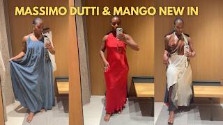 Summer shopping at Massimo Dutti & Mango