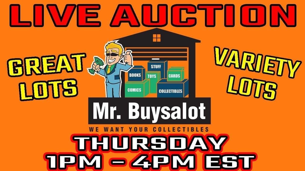 Live Youtube auction 11/17/22 comics, Nascar, pinbacks, ephemera, sportscards, pokemon