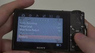 Sony Dsc Rx100M3 - How To Enable & Disable Wind Noise Reduction Toggle Wind Noise Reduction