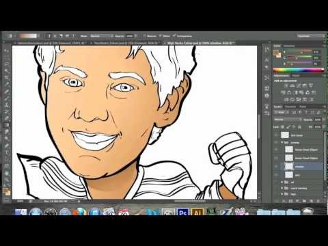 Digital Photoshop Coloring // Tutorial
