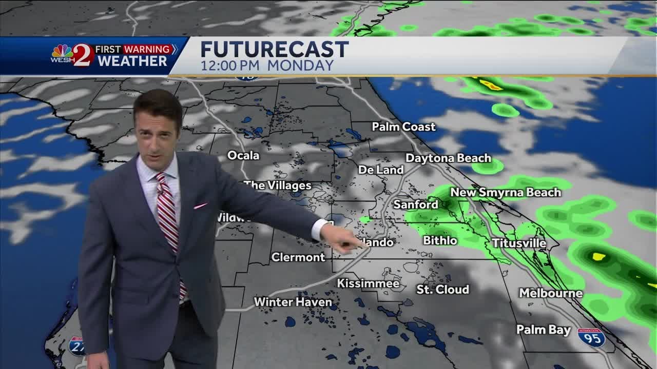 A few showers set to return this week along with milder weather for ...