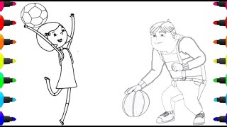 İbi Tosi Rafadan Tayfa Trt Çocuk Çizgi Filmi Nasıl Çizilir Ve Boyanırboyama Oyunu