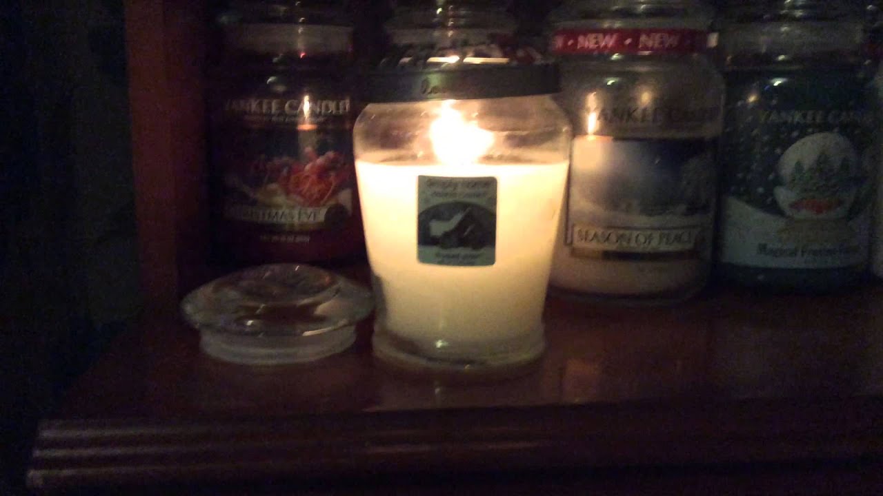 Today's burn simply home frosted snow another favourite