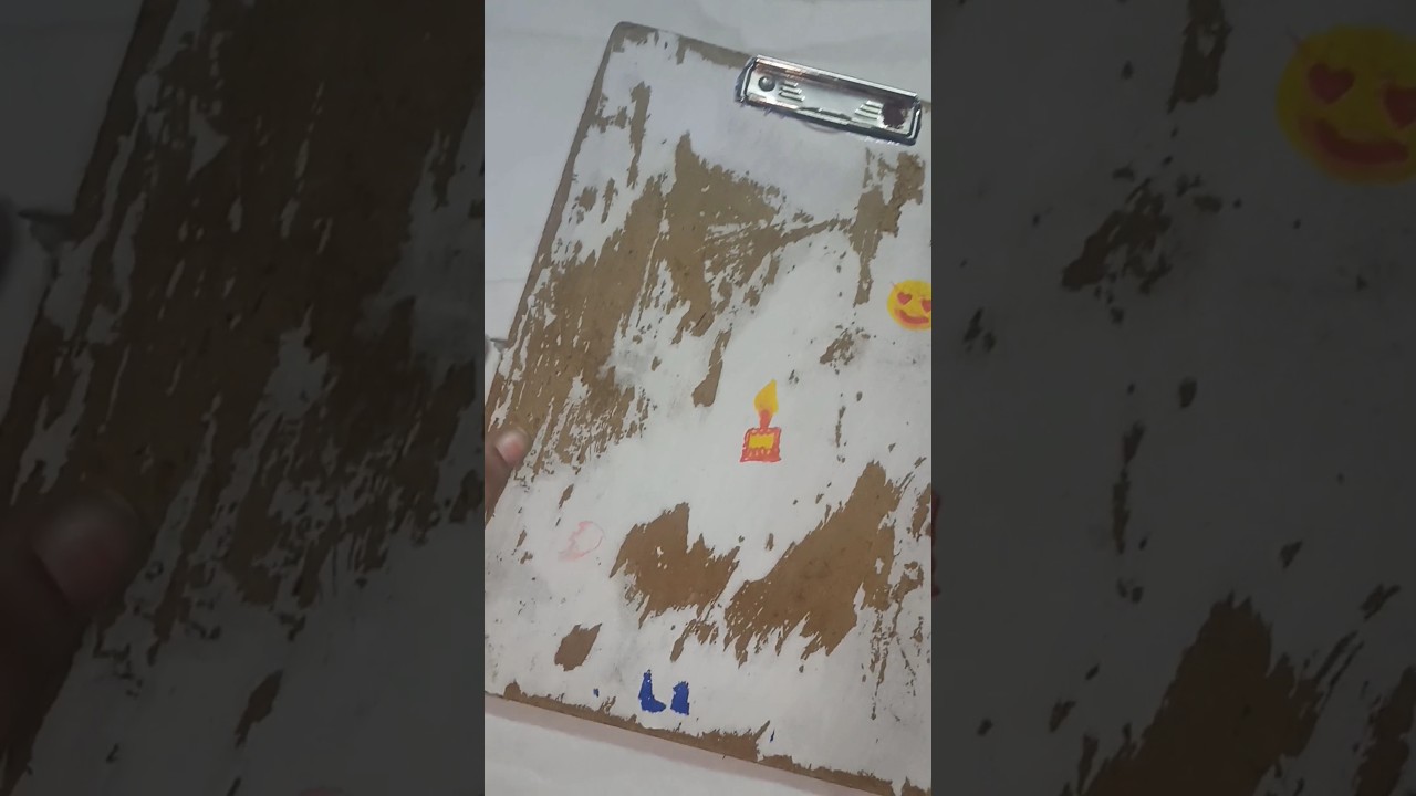 Exam clipboard diy at home 💡