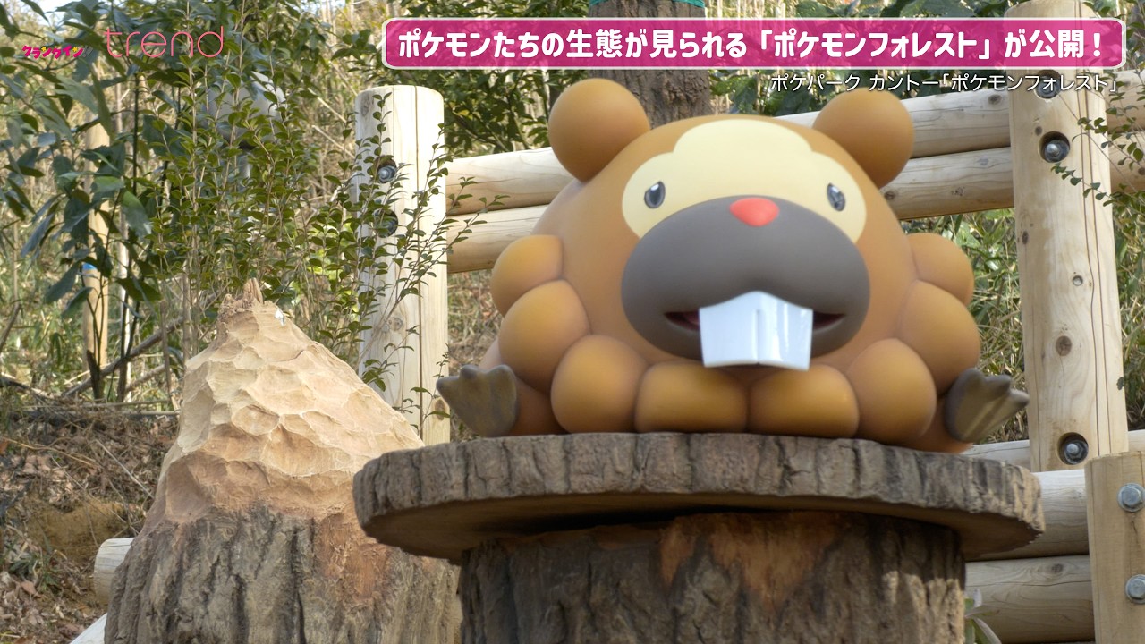 ポケモンたちの生態が見られる！「ポケパーク カントー」ポケモン