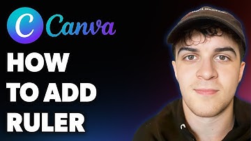 How to Add a Ruler in Canva (Full 2025 Guide)