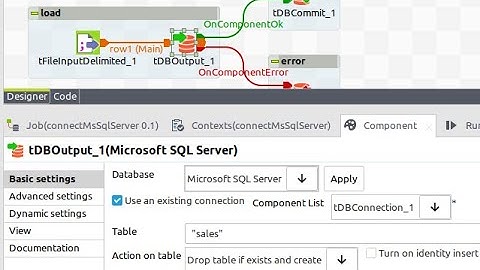 LDAP to SQL Server - Talend Open Studio 🛢️💾