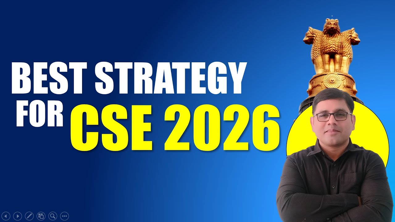 🔴 📌 Best Strategy for UPSC CSE 2026 | Top UPSC Preparation Tips & Study ...