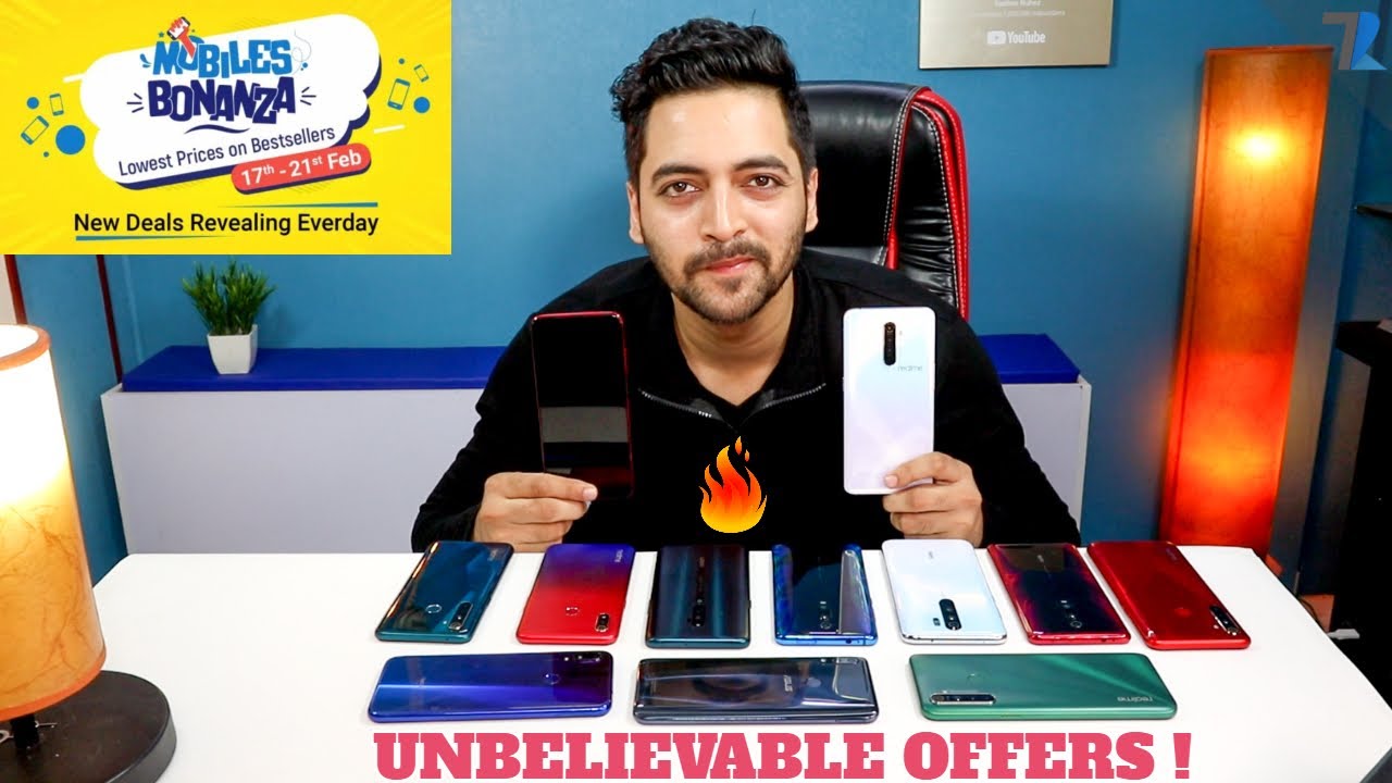 Flipkart Mobile Bonanza Sale [FEB 2020] - Best Offer From Rs.5000 To Rs.30,000 | CRAZY DEALS😯