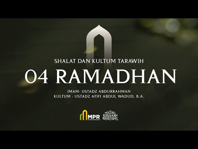 🔴 LIVE TARAWIH 1445 H | Imam: Ustadz Abdurrahman | Kultum: Ustadz Afifi Abdul Wadud, B.A. class=