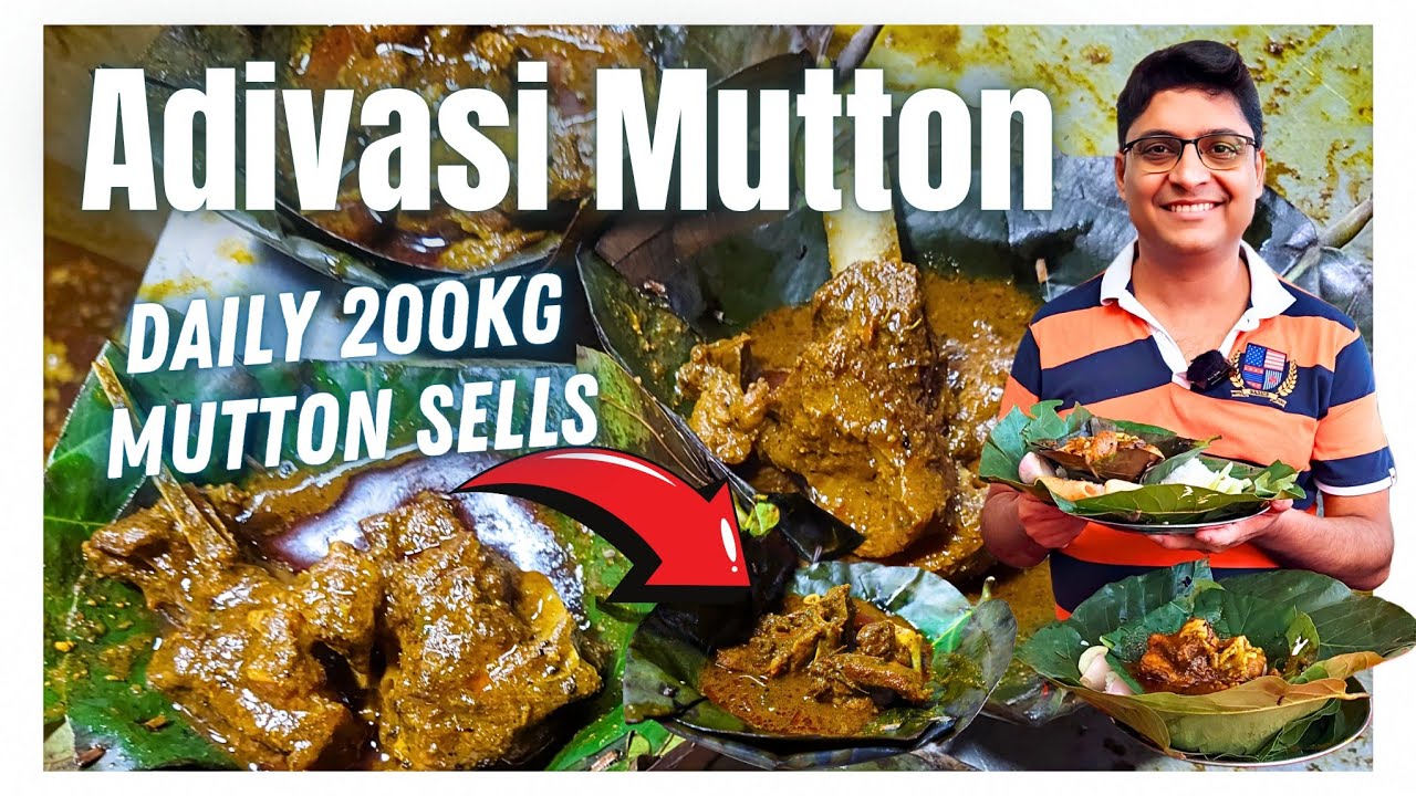 Famous Adivasi Mutton of Sarna Hotel Ranchi | Dassam Falls, Sun Temple | Ranchi Food & Travel EP1