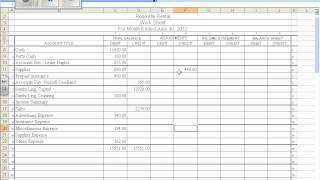 Celebrity Application 6 2; Adjustments Column of a Work Sheet Wealth