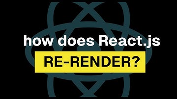 how does React re-render?