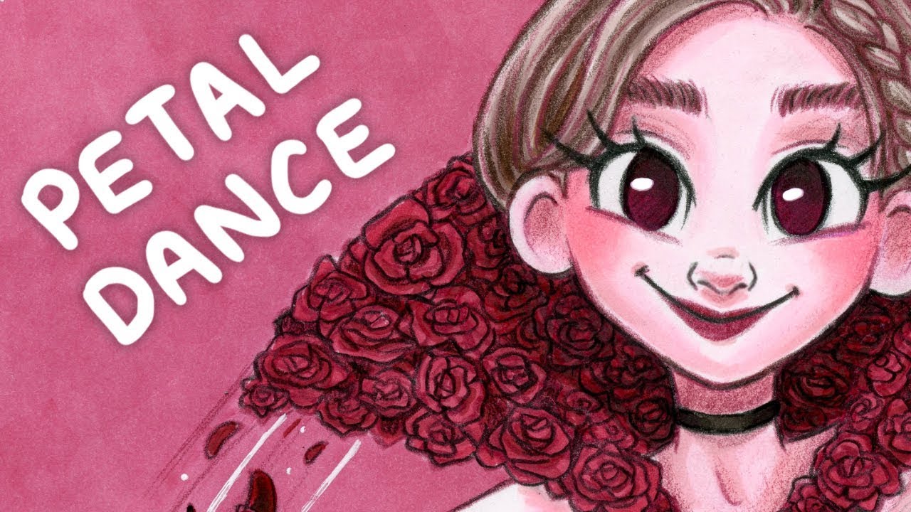Marker Illustration - Petal Dance