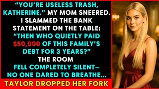 Details At Family Dinner, Mom Called Me “Useless Trash”—I Asked: Who Paid Your $50K Debt for 3 Years Guide