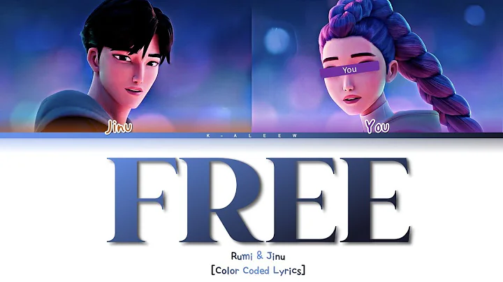 [KARAOKE] RUMI & JINU 'Free' [2 Members] (But you are Rumi) (Color Coded Lyrics)