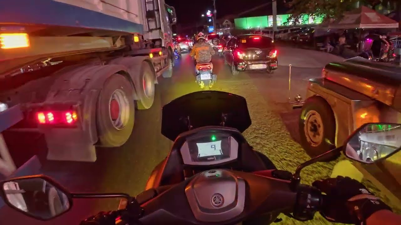 DJI osmo action 5 pro Low Light Test