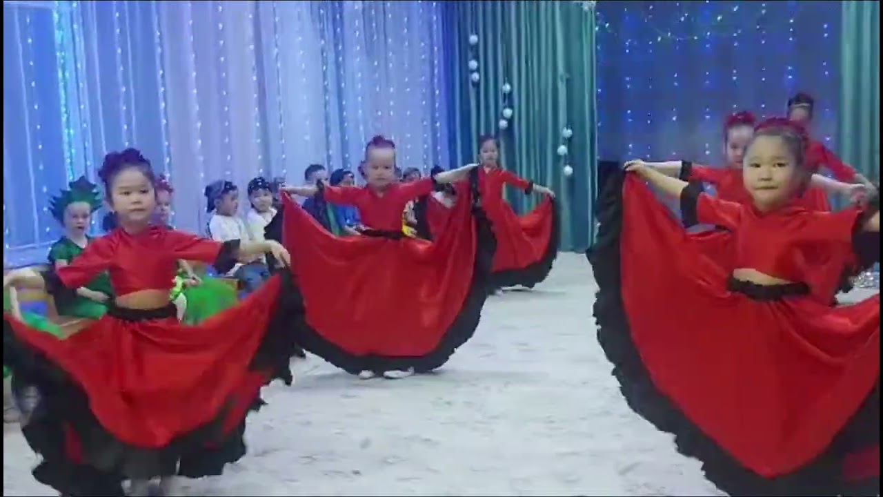 Испанский танец в детском саду