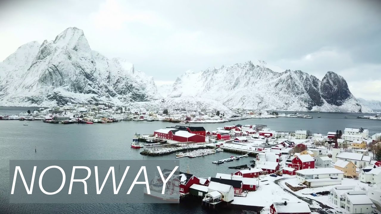 NORWAY Travel | Snowfall | Nature | Free HD Videos - No Copyright footage