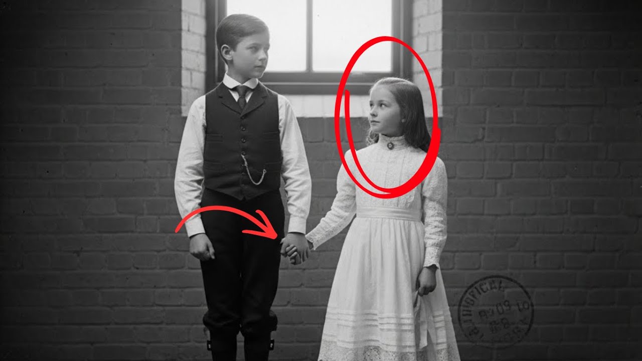 Foto de 1890: hermanos de la mano parecía dulce—hasta que la restauración reveló lo peor