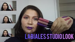 Labiales Infini Absolu De Cy Zone Tedy, Dusty Rose Y Violet
