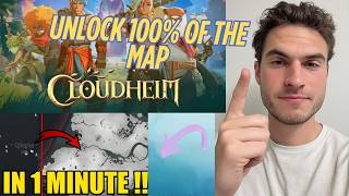 How to Unlock the FULL MAP in Cloudheim  (Hidden Trick)