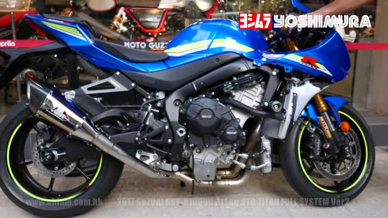 Yoshimura R11Sq Full Titan System for GSX-R1000L7 by www.ahlam.com 