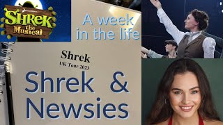 Duloc Diary - Week 1 of rehearsals & Newsies shows ! #Shrek #newsies