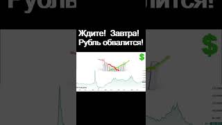 Ждите! Завтра рубль обвалится! Курс доллара. Российская экономика.  дефолт девальвация