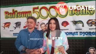 Keseruan Titi DJ Dan Thomas Djorghi Berkolaborasi Dalam Lagu 'Bertemu 5000 Detik'