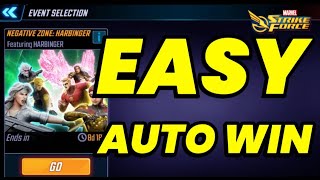 AUTO WIN NEGATIVE ZONE 1-9 NOW! BEST TEAMS FOR EASY FULL CLEAR! JUNE 2025 | MARVEL Strike Force