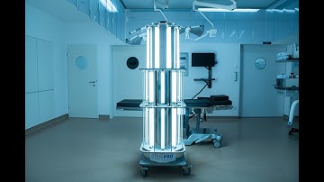 SteriPro by UVC Solutions - UV-C disinfection robot