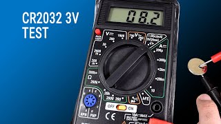 How to measure CR2032 3V Cell Batteries Gaak