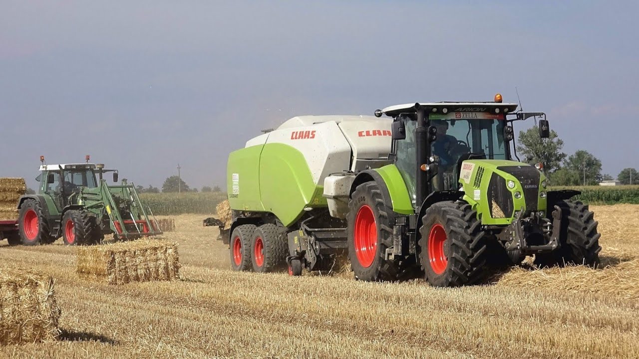 ⁣Claas Arion 630 - Quadrant 5200 | Fendt Favorit 515 C