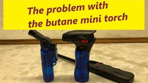 Why will my Butane Torch not light?!?