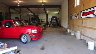 1993 Ford SVT Gen 1 Lightning moves to the dyno